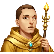 Golden Arcanist sticker