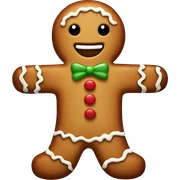 Gingerbread man  sticker