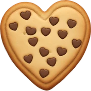 heart cookie sticker