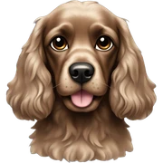 black cocker spaniel  sticker