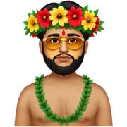 Flower-Crowned Dancer sticker
