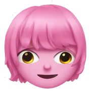 Pink sticker
