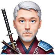 Resolute Samurai sticker