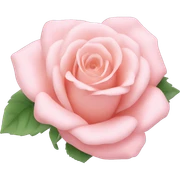 Cœur pastel rose sticker