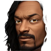realistic portrait of a man sticker