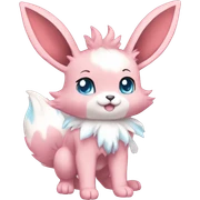 Sylveon-Eevee-Bunny-Fox-Pokémon-fusion full body sticker