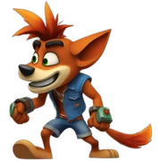 Crash bandicoot  sticker