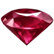 ruby gemstone red sticker