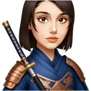 Vigilant Samurai sticker