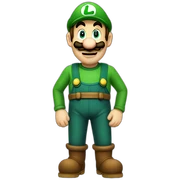 Luigi sticker