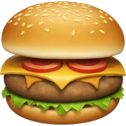 Burger  sticker