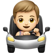 Baby driving sticker