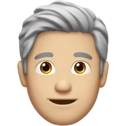 Josh Allen grey hair  sticker