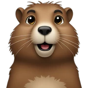 Groundhog sticker