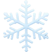 snow flakes sticker