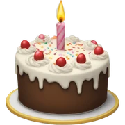Birthday cake  sticker