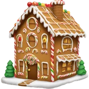 Gingerbread house  sticker