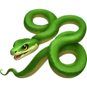 Snake sticker