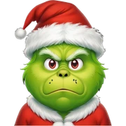 Grinch sticker