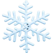 snowflake sticker