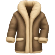 Fur coat sticker