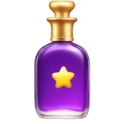 Bottle perfume  sticker