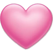 Pink heart sticker