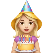 birthday girl sticker