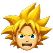 goku super saiyan sticker