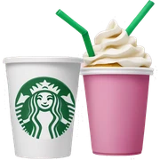 Pink Starbucks  sticker