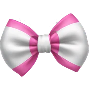 Cute bow sticker