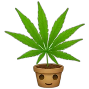 Weed sticker