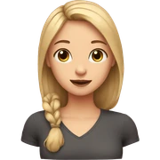Girl with two cats sticker