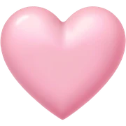 Pink heart pastel sticker