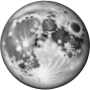 MOON sticker