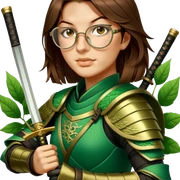 Emerald Samurai sticker