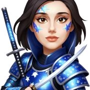 Celestial Samurai sticker