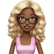 Black Barbie  sticker