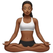 Hot yoga sticker