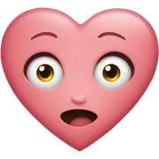 Heart sticker