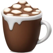 Hot chocolate sticker
