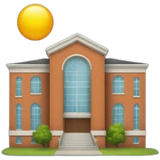 school building sticker