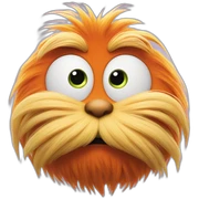 lorax sticker