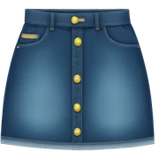 Denim skirt  sticker