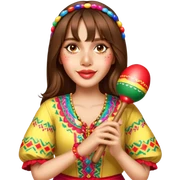 Maraca Player sticker