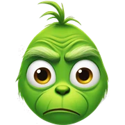 grinch sticker