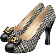 Chanel tweed shoes  sticker