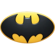 batman logo sticker