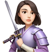 Gentle Samurai sticker