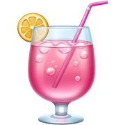 Pink drink sticker